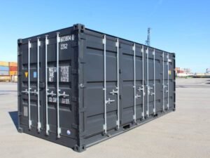 20ft High Cube Container – Hazardous Waste Container, Side opening (9ft 6′ high)