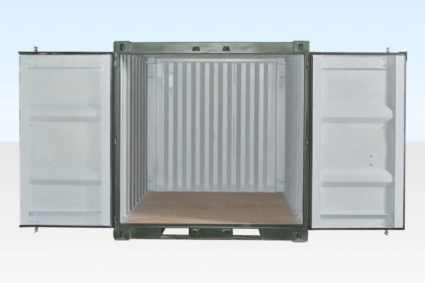 2-69.jpg 8ft One Trip Shipping Container Green (RAL 6007)